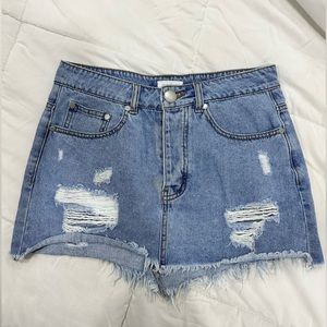 Mini Jean Skirt size XS